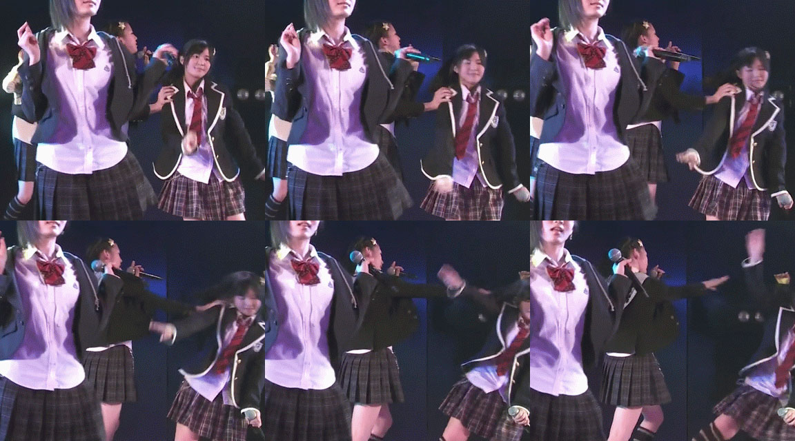 AKB48の茂木忍(16)が後輩佐藤妃星(13)をライブ中に突き飛ばす動画が話題に